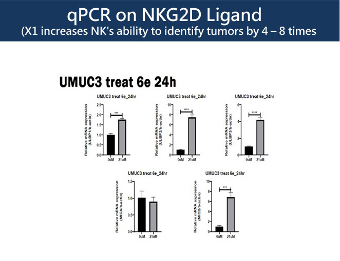 qPCR on NKG2D Ligand